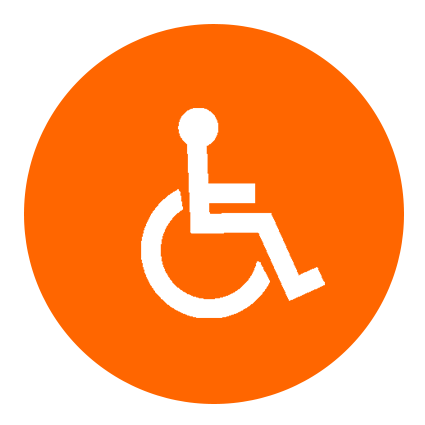 Icone mobilité réduite