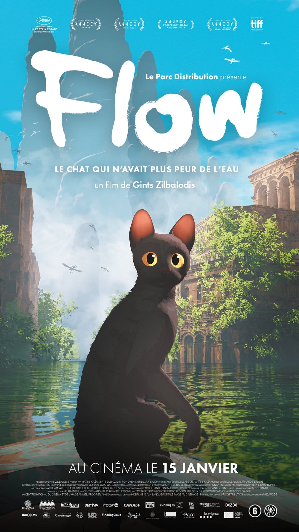 Flow, le chat qui n’avait plus peur de l’eau